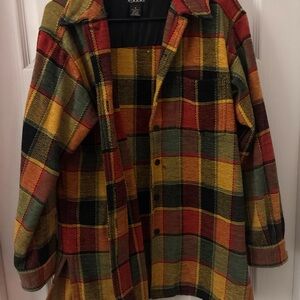 Rafaella Flannel Wool Women’s Shirt/Sweater Size M